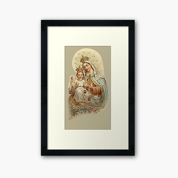 Vista previa del artículo con la obra «Nuestra Señora del Monte Carmelo», diseñado y vendido por neteor.