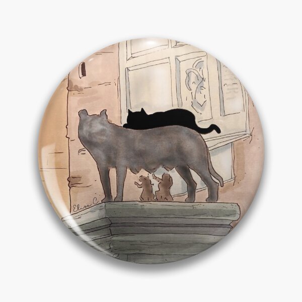 Item preview, Journal of a Cat in Rome - Napping on top of the Lupa designed and sold by Stanis the Cat.