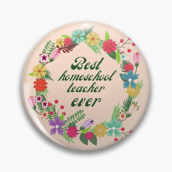 Item preview, Best Homeschool Teacher Ever designed and sold by HappyPeeps.