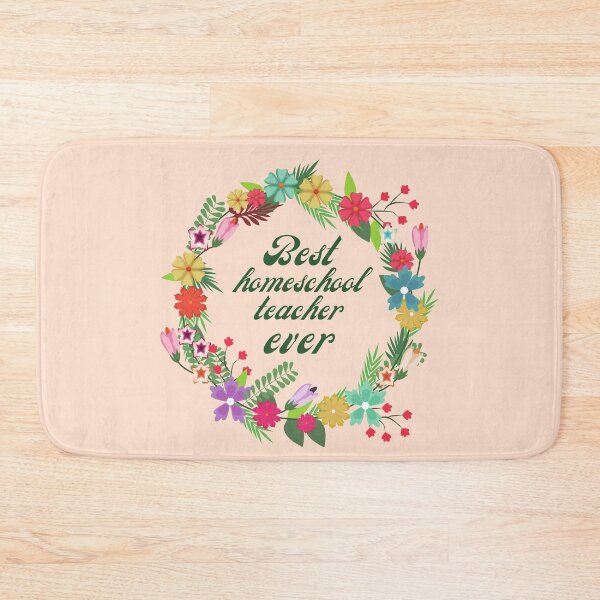 Item preview, Best Homeschool Teacher Ever designed and sold by HappyPeeps.