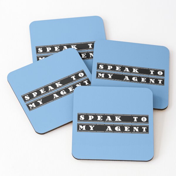 Item preview, Speak to my agent (film) designed and sold by SolidEarthArt.