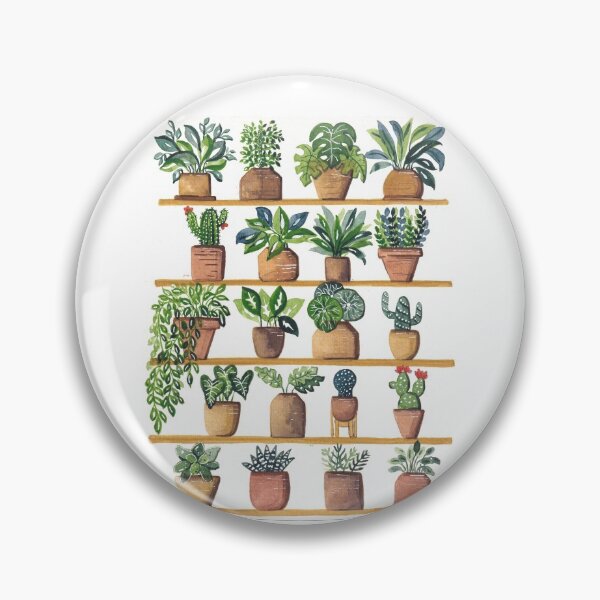 Item preview, houseplants shelfie terracotta designed and sold by fnk designs.