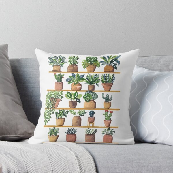 Item preview, houseplants shelfie terracotta designed and sold by fnk designs.