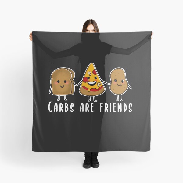 Item preview, Carbs are friends designed and sold by SusanaDesigns.