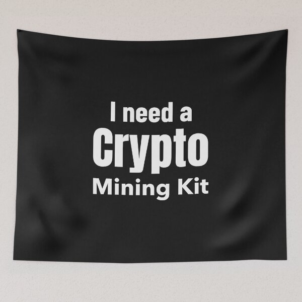 Item preview, I Need A Crypto Mining Kit designed and sold by DiscGolfTees.