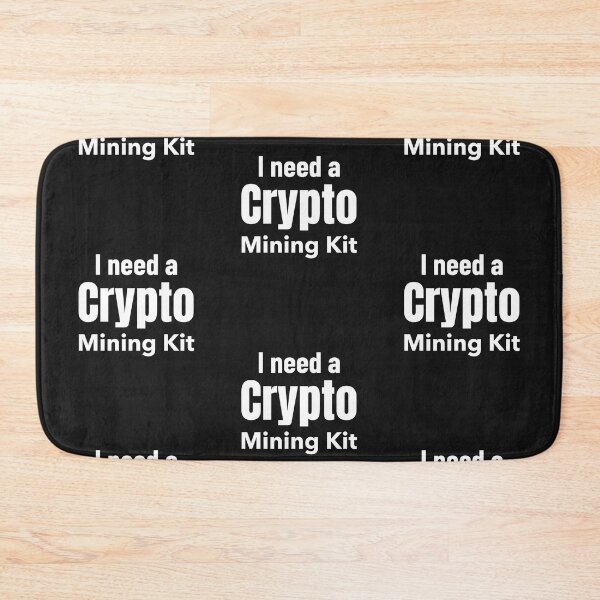 Item preview, I Need A Crypto Mining Kit designed and sold by DiscGolfTees.