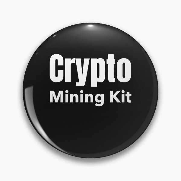 Artikelvorschau, Crypto Mining Kit, Kryptowährung, Zum Mond entworfen und verkauft von DiscGolfTees.