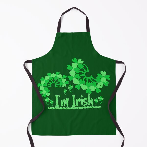 Item preview, Beautiful shamrocks with vintage writing, I am Irish. designed and sold by vibeno1.