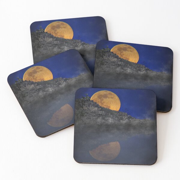 Item preview, Mountain Moonrise Reflection designed and sold by Brad Chambers.