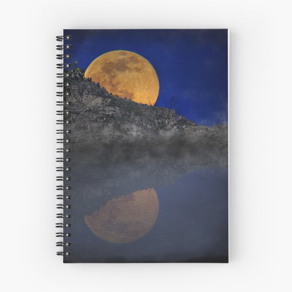 Item preview, Mountain Moonrise Reflection designed and sold by Brad Chambers.
