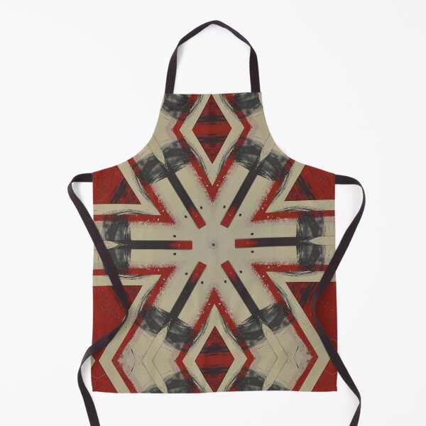 Item preview, Red Oxide Red Paint Press Abstract Expressionist Surface Pattern Artist Jenny Meehan designed and sold by Jenny Meehan Art Prints and Patterns .