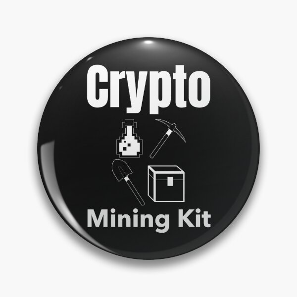 Artikelvorschau, Crypto Mining Kit, Kryptowährung, Zum Mond entworfen und verkauft von DiscGolfTees.