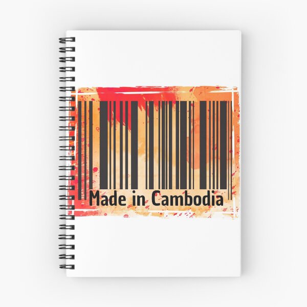 Artikelvorschau, Barcode Made in Cambodia entworfen und verkauft von Cheerocki.