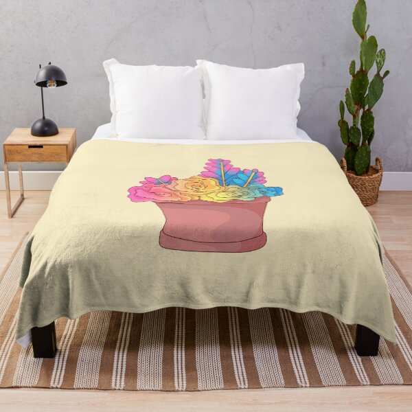 Item preview, Pansexual Pride Potted Plant designed and sold by ForTheFrogWar.