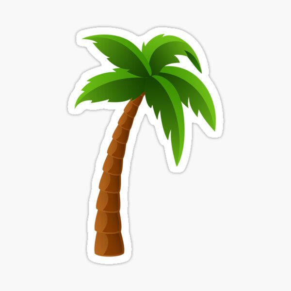 "Palm Tree" Sticker for Sale by dloswa01 Redbubble