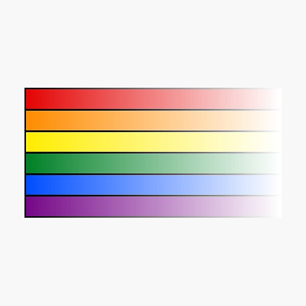 LGBT GAY PRIDE Flage Photographic Print