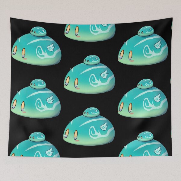 Item preview, Genshin Impact Cute Anemo Slime designed and sold by TunafishArt.