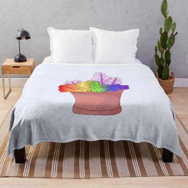 Item preview, Lgbt Rainbow Pride Potted Plant designed and sold by ForTheFrogWar.