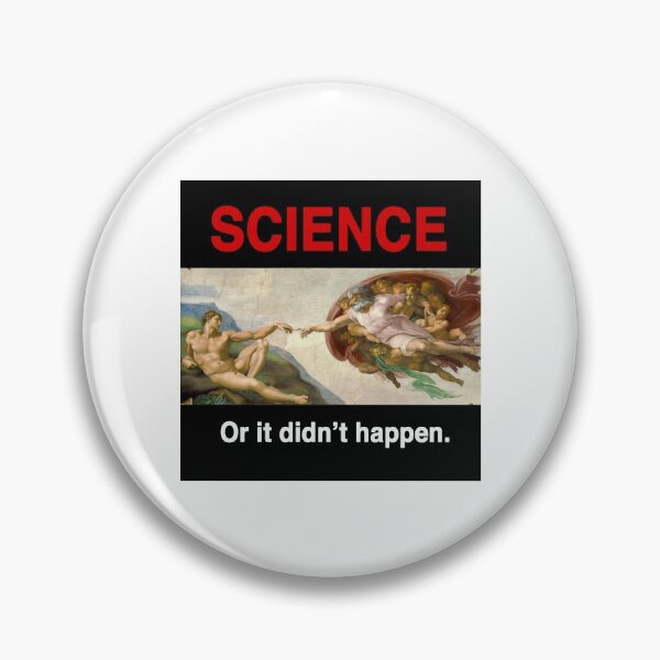 Item preview, Science, or It Didn't Happen: Adam. designed and sold by AtheistBecause.