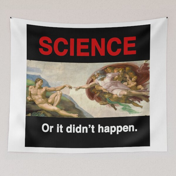 Item preview, Science, or It Didn't Happen: Adam. designed and sold by AtheistBecause.
