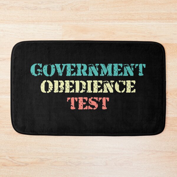 Item preview, Government Obedience Test designed and sold by ds-4.
