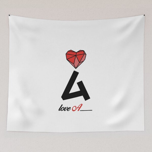 Item preview, Initial Love letter A designed and sold by Swiiing.