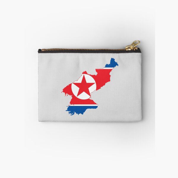 Item preview, Flag Map of North Korea  designed and sold by abbeyz71.