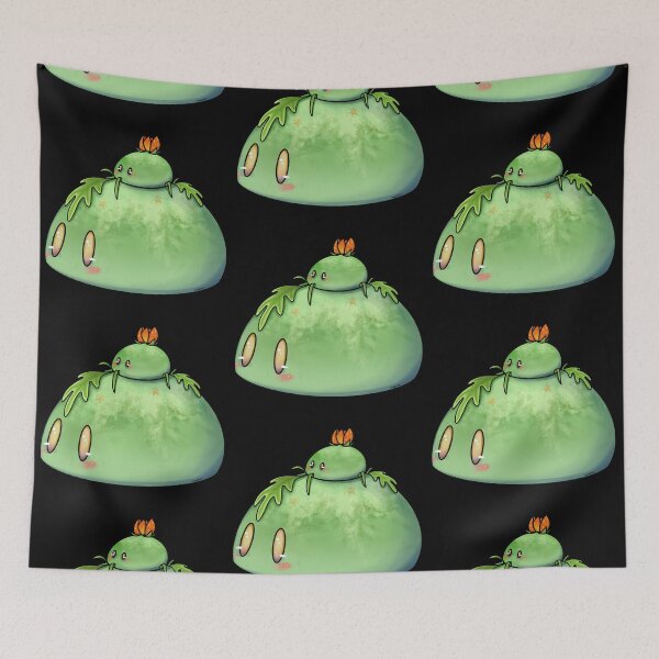 Artikelvorschau, Genshin Impact Cute Dendro Slime entworfen und verkauft von TunafishArt.
