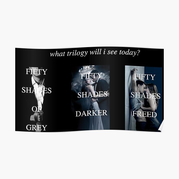 Fifty Shades Of Grey Posters Redbubble