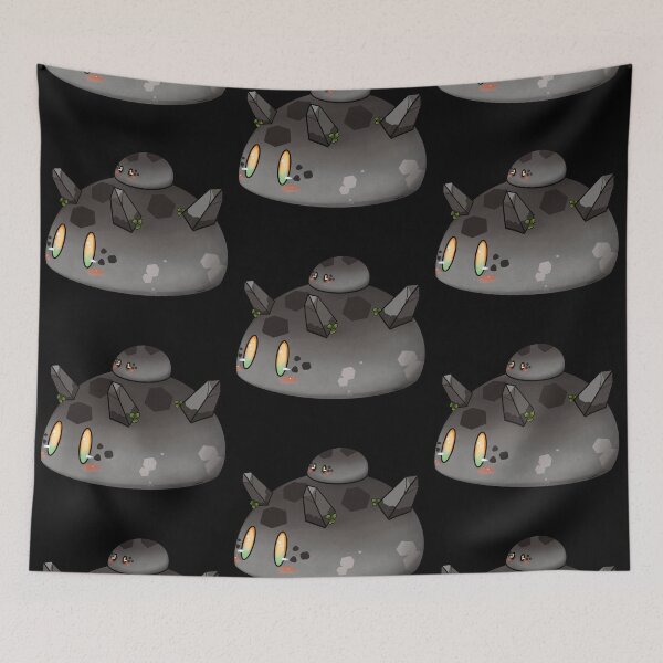 Item preview, Genshin Impact Cute Geo Slime designed and sold by TunafishArt.
