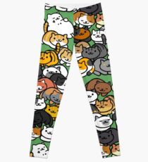 Neko Atsume Schläfrige Kätzchen Leggings