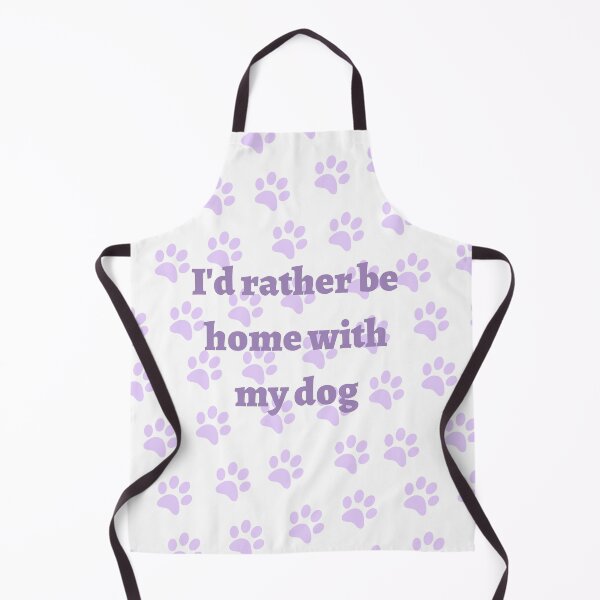 Item preview, I'd rather be home with my dog (purple) designed and sold by ineedanewphone.