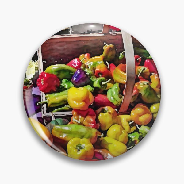 Item preview, Colorful Vegetables in a Farmer's Market designed and sold by Susan Savad.