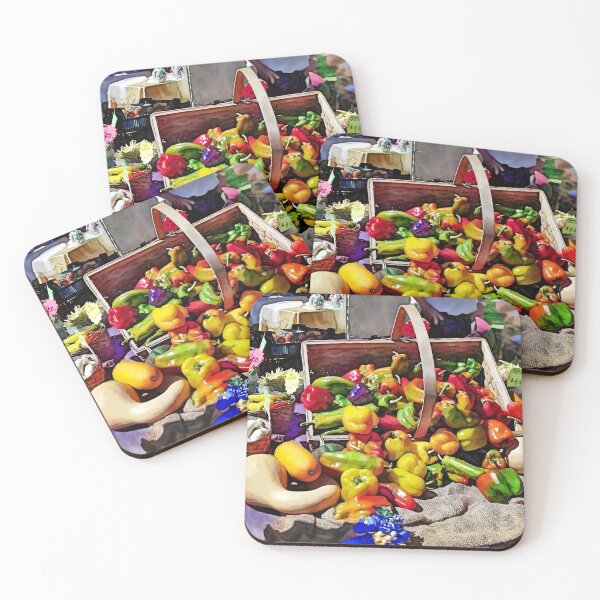 Item preview, Colorful Vegetables in a Farmer's Market designed and sold by Susan Savad.