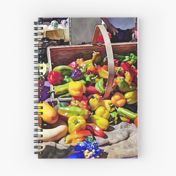 Item preview, Colorful Vegetables in a Farmer's Market designed and sold by Susan Savad.
