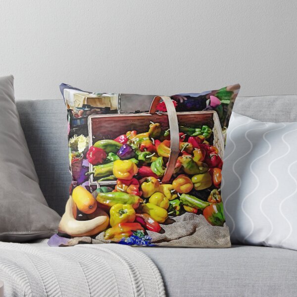 Item preview, Colorful Vegetables in a Farmer's Market designed and sold by Susan Savad.