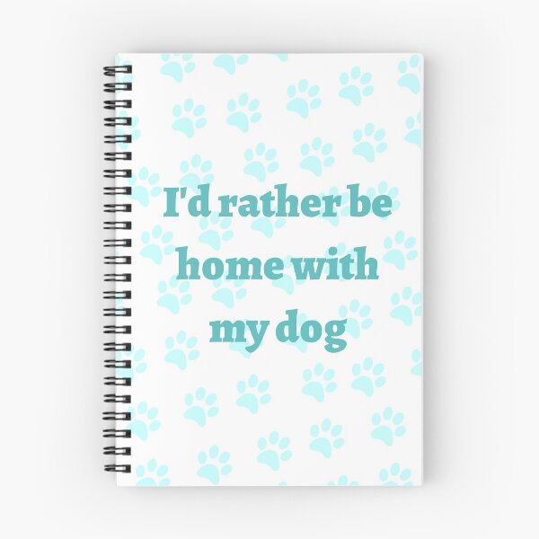 Item preview, I'd rather be home with my dog (blue) designed and sold by ineedanewphone.