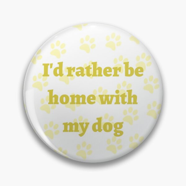 Item preview, I'd rather be home with my dog (yellow) designed and sold by ineedanewphone.