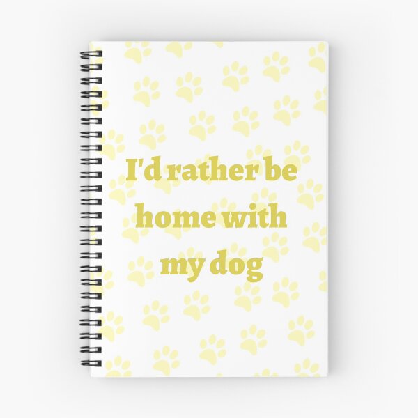Item preview, I'd rather be home with my dog (yellow) designed and sold by ineedanewphone.