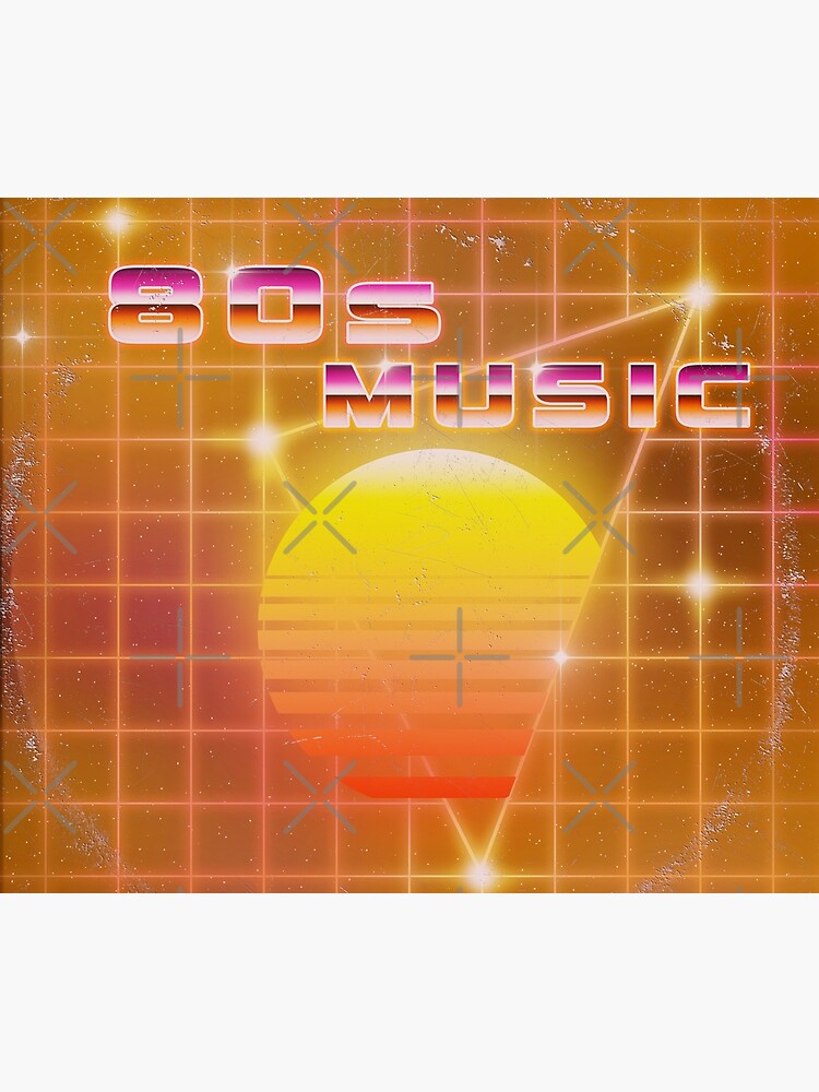 80s music vinyl disk album by GaiaDC