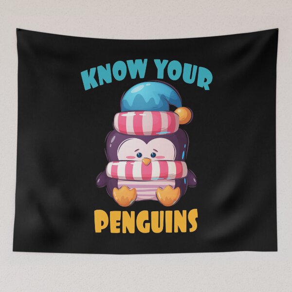 Item preview, Know Your Penguins designed and sold by FoxShop.