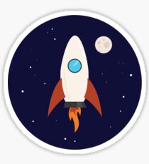 Space Ship Sticker
