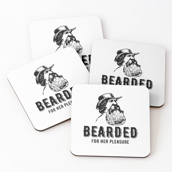 Item preview, Bearded For Her Pleasure designed and sold by momsnpops.