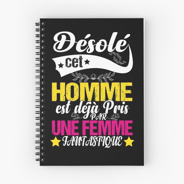 Item preview, Homme Désolé Cet Homme Est Pris designed and sold by ADAMYASS.