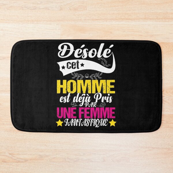 Item preview, Homme Désolé Cet Homme Est Pris designed and sold by ADAMYASS.