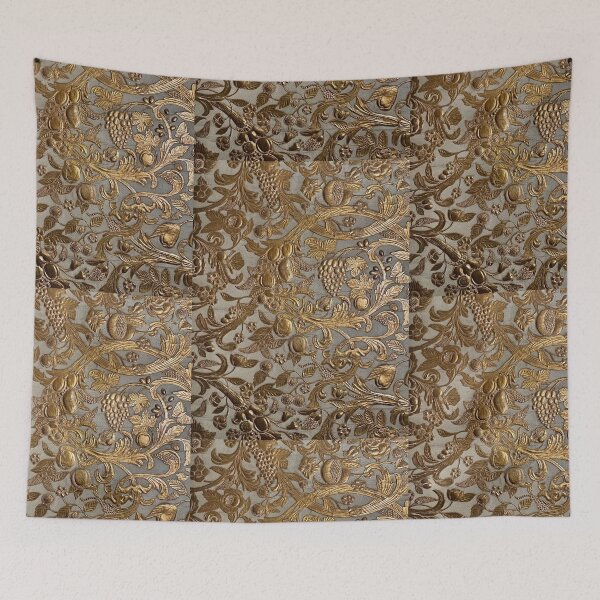 Item preview, Gibson House Museum Japanese "Leather" Wallpaper (View 2) designed and sold by TheGibsonHouse.