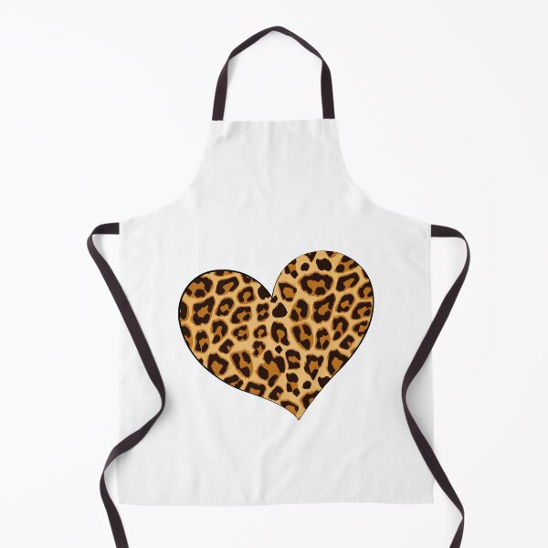 Item preview, Leopard Print Love Heart design cheetah print Love Symbol designed and sold by mashmosh.