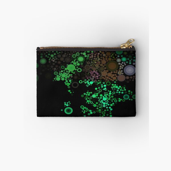 Item preview, Cute Aesthetic Green Random Circle Dots Pattern gift for digital art lover  designed and sold by AYACHI90.