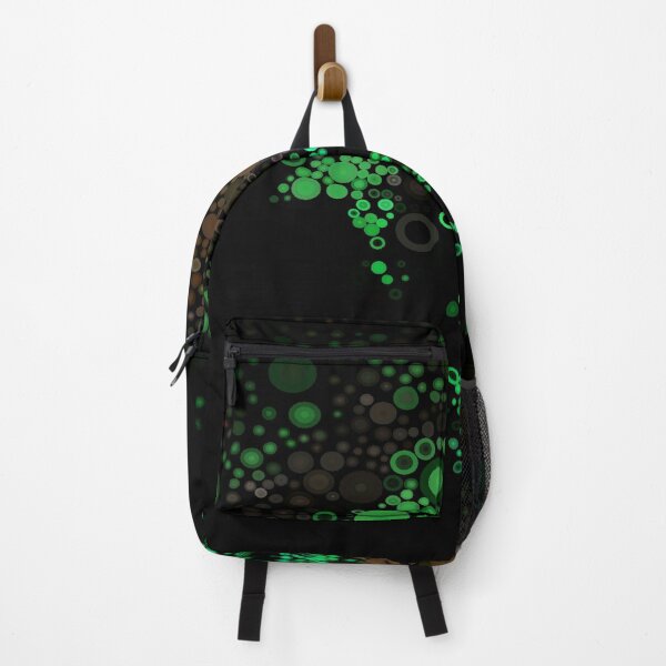 Item preview, Cute Aesthetic Green Random Circle Dots Pattern gift for digital art lover designed and sold by AYACHI90.