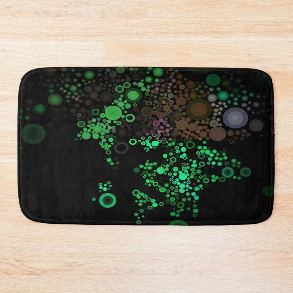 Item preview, Cute Aesthetic Green Random Circle Dots Pattern gift for digital art lover  designed and sold by AYACHI90.